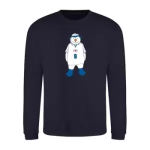 Image of Classicos de Futebol England Fan Sweatshirt - Blue