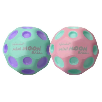 Image of Mini Moon Ball (2 Pack) - Mint/Purple & Pink/Mint - Waboba