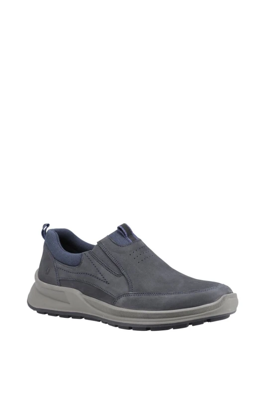 Image of Hush Puppies Mens Arthur Slip On Casual Shoes Trainers - UK 11 Blue male GDE2766NVY11