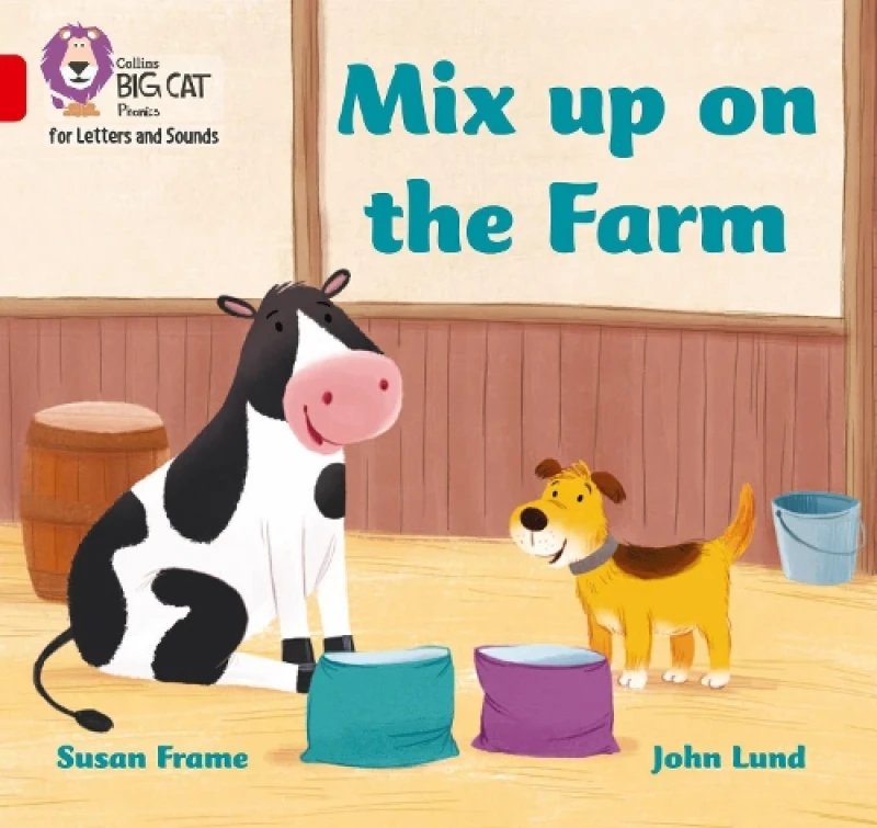Image of Susan Frame Mix up on the Farm Book Multi unisex