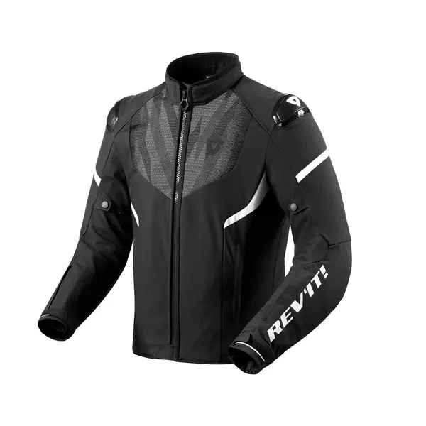 Image of REV'IT! Hyperspeed 2 H2O Jacket Black White Size L