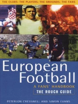 Image of European Football by Peterjon Cresswell Paperback