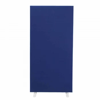 image of 1600W X 1800H Upholstered Floor Standing Screen Straight - Royal Blue