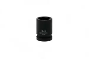 Image of Teng Tools 920124-C 1/2" Drive - Regular 6pt Impact Socket - 3/4"