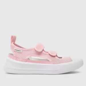 image of Converse Pale Pink All Star Ultra Summer Girls Junior Sandals