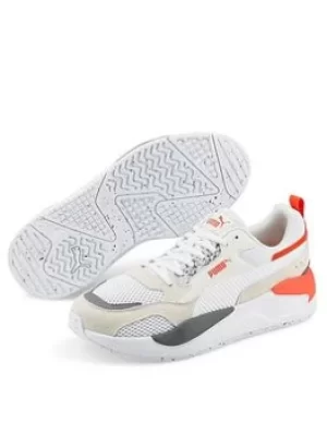 Image of Puma X-ray² Square Better, White/Grey, Size 8, Men