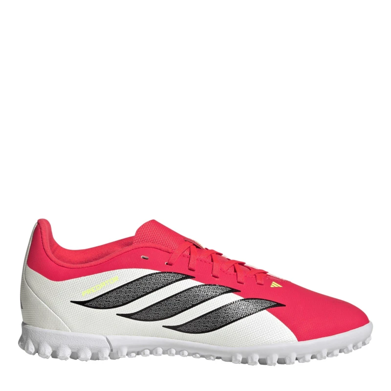 Image of adidas Kids Predator Club Astro Turf Football Boots Red/Blk/White male 5 (38)
