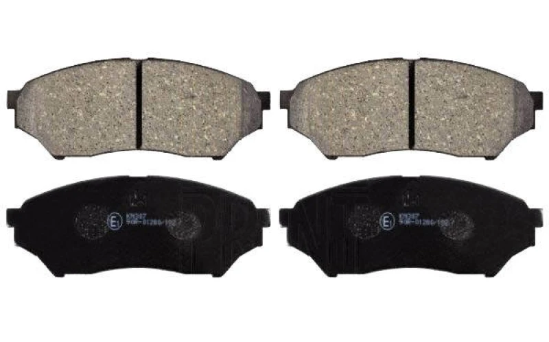 Image of Blue PRINT ADC44254 Brake pad set Front Axle Brake Pad Set,disc brake (402)