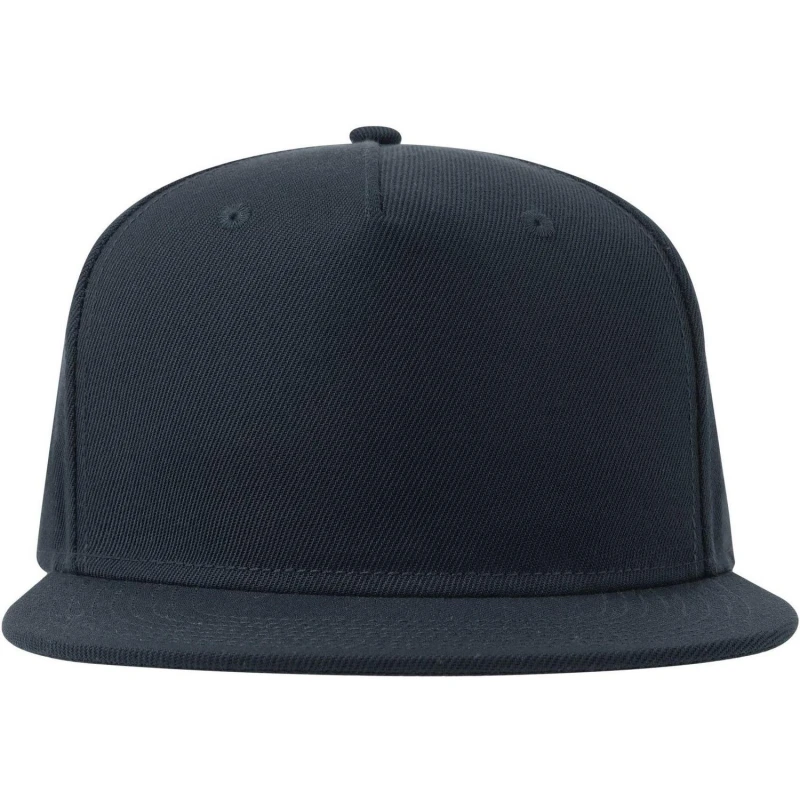Image of Atlantis Atlantis Men 5 Panel Snapback Baseball Cap in Navy Navy One Size Male 5063527240972