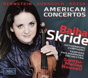 Image of Bernstein/Korngold/Rozsa American Concertos by Leonard Bernstein CD Album