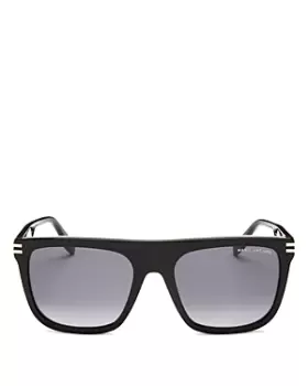 image of Marc Jacobs Womens Flat Top Sunglasses, 56mm