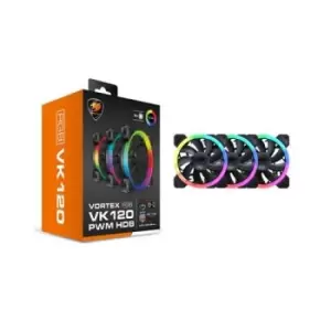 Image of COUGAR VORTEX ARGB PWM HDB 120 FAN 3PK