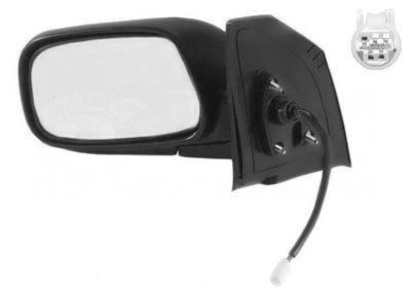 Image of VAN WEZEL 5393805 Wing mirror * HAGUS * Left, for electric mirror adjustment Outside Mirror (50)