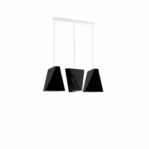 image of Sollux Chandelier Blum 3 Black