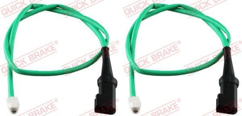 Image of QUICK BRAKE Brake pad wear sensor QUICK BRAKE WS 0369 A