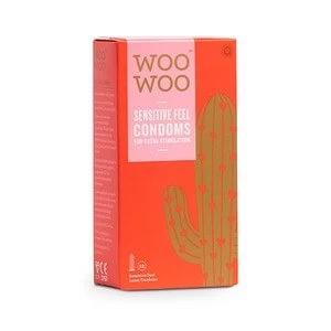 image of Woowoo Condoms Sensitive Feel 12 pack