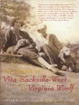 Image of The Letters of Vita Sackville-West to Virginia Woolf by Louise Desalvo Hardback