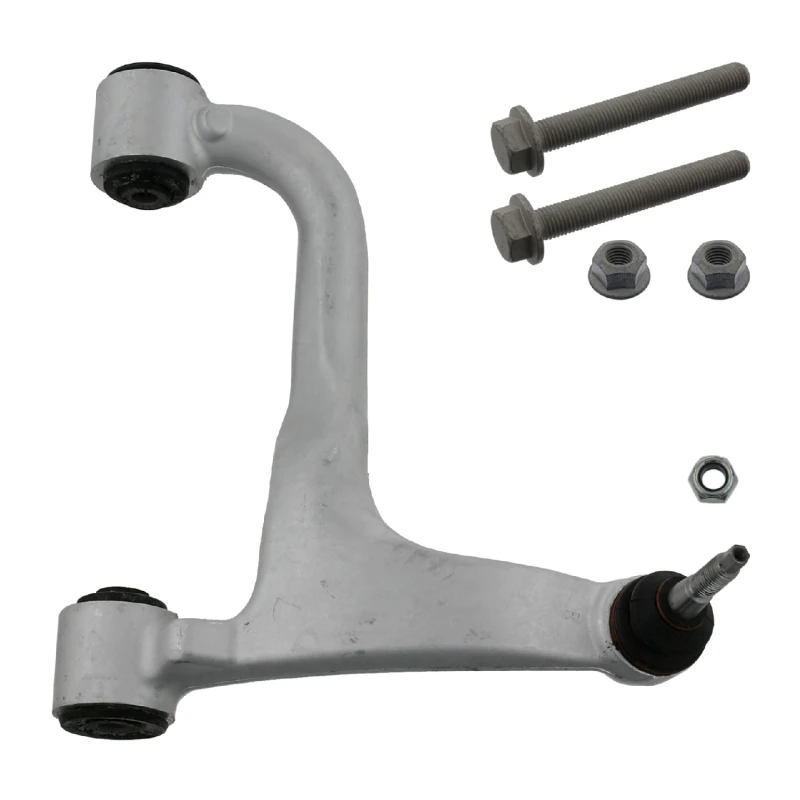 Image of FEBI BILSTEIN 40608 Suspension arm Control Arm, Aluminium, Upper, with ball joint, with fastening/mounting material Aluminium Track Control Arm (273)