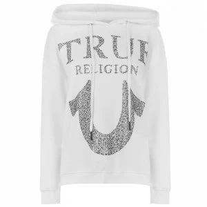 image of True Religion Crystal Hoodie - White 1700