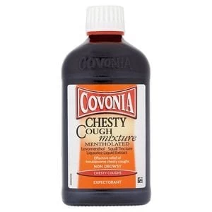 Image of Covonia Chesty Cough Mixture Mentholated 300ml