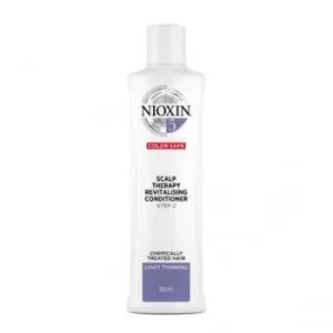 image of Nioxin SYS5 Scalp Therapy Conditioner for Chemically Treated Hair with Light Thinning 300ml