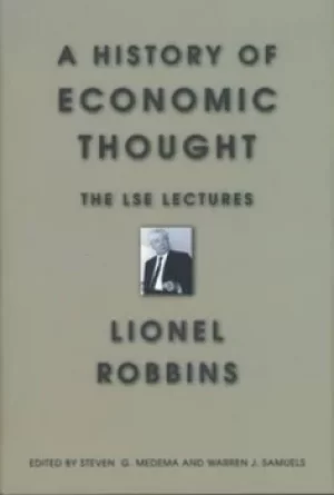 Image of A history of economic thought by Lionel Robbins Robbins