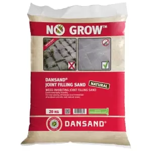 image of Dansand NO GROW Block Paving Jointing Sand - 20kg