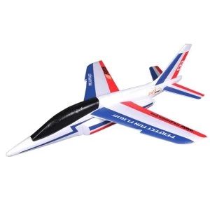 Image of Fms 600Mm Free Flight Alpha Glider Kit (Blue And Red)