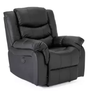 Image of Seattle Electric Recliner - Black