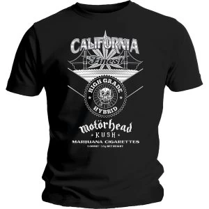 Image of Motorhead - Kush Unisex Large T-Shirt - Black
