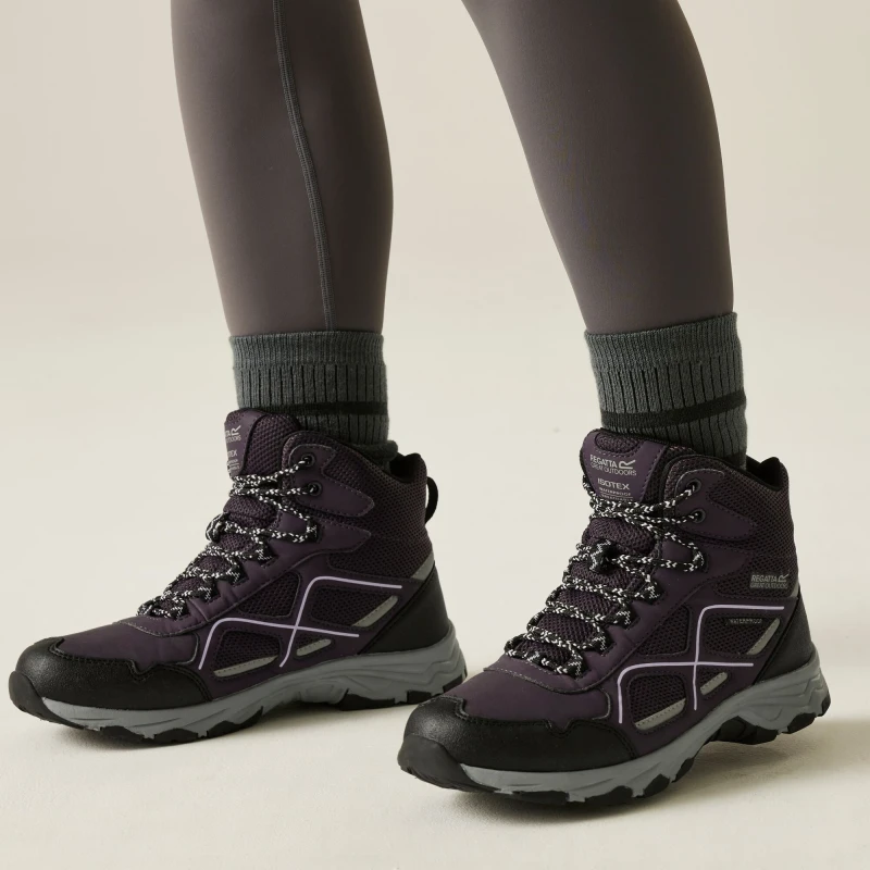 Image of Womens hiking shoes Regatta Vendeavour Violet Female 41