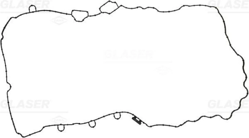 Image of GLASER Rocker cover gasket GLASER X90894-01
