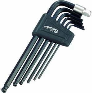 image of Super B TB-7715 Economic Hex Wrench Set 2/2.5/3/4/5/6/8mm