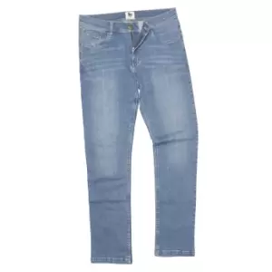 Image of AWDis So Denim Mens Leo Straight Fit Jeans (38L) (Dark Blue Wash)