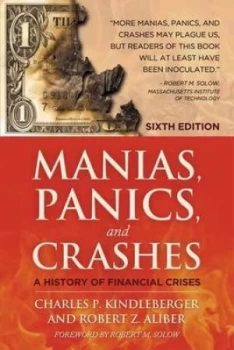 Image of Manias Panics and Crashes by Robert Z. Aliber Paperback