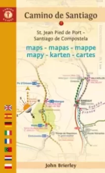 Image of Camino De Santiago Maps : St. Jean Pied De Port - Santiago De Compostela