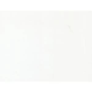 Image of Earthstone Matt Glacier White Stone effect Straight Worktop edging strip L0.98m
