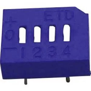 Image of TDS 08 Tristate DIP Switch 8 way 25 mA