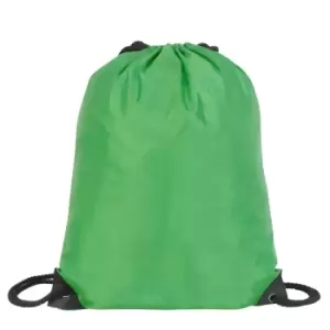 Shugon Stafford Plain Drawstring Tote Bag - 13 Litres (One Size) (Irish Green)