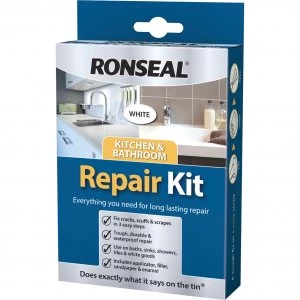 image of Ronseal Kitchen and Bathroom Repair Kit 60g