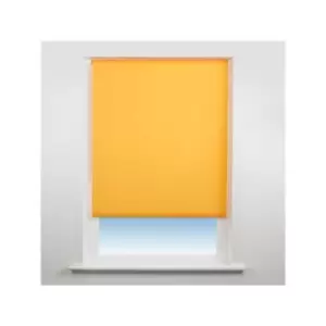 Image of Universal Plain Daylight Roller Blind, Citrus Zest, W150cm