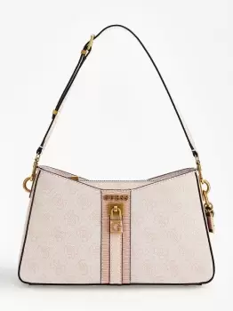 Image of Guess Ginevra 4G Logo Shoulder Bag