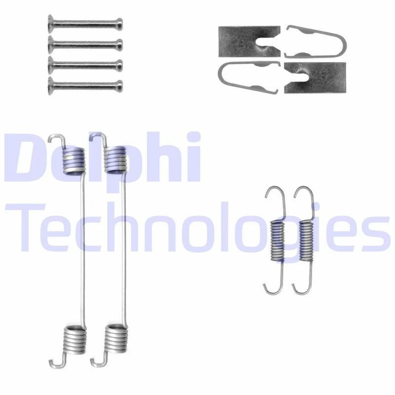 Image of DELPHI Brake shoe fitting kit DELPHI LY1430