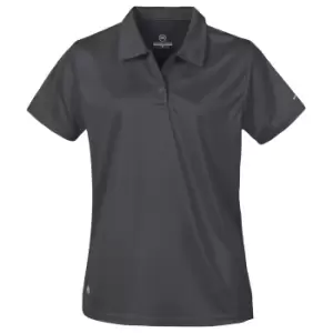 image of Stormtech Womens/Ladies Apollo Polo Shirt (L) (Graphite Grey)