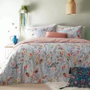 image of Furn. Mini Nature Single Duvet Cover Set Cotton Polyester Multi