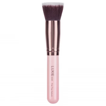 image of Luxie 530 Flat Top Kabuki Brush - Rose Gold