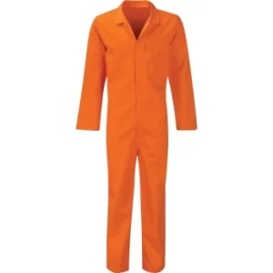 Image of Callisto Plbs FR Cotton Coverall Tall Orange 44"
