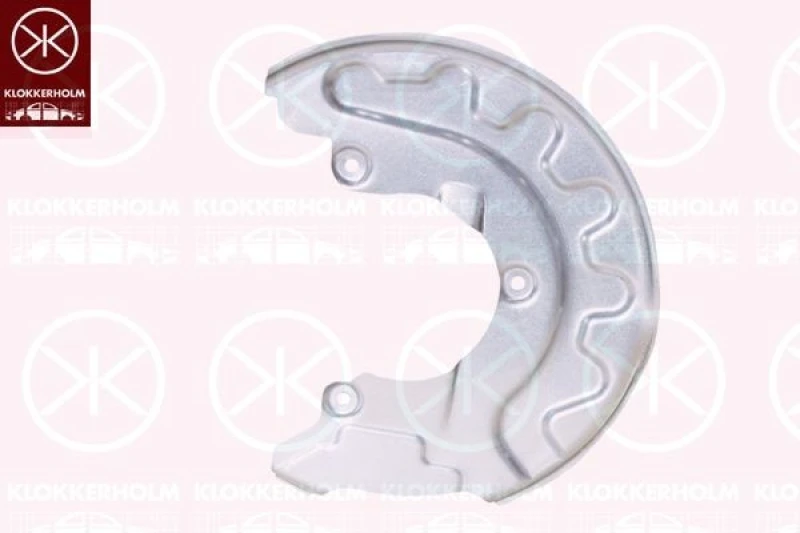 Image of KLOKKERHOLM Brake disc backing plate KLOKKERHOLM 7516377