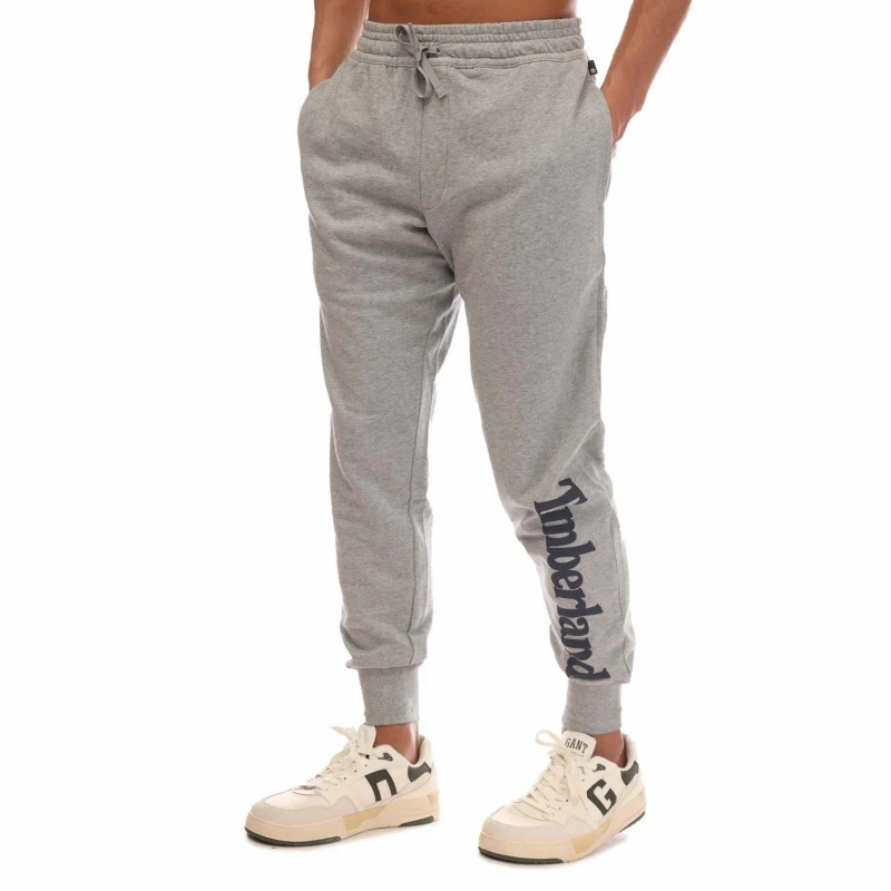 Image of Timberland Northwood Logo Sweatpants - Grey Grey S