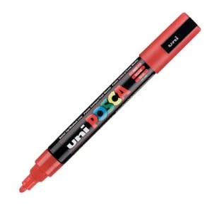 Posca PC-5M Marker Medium Red PK1